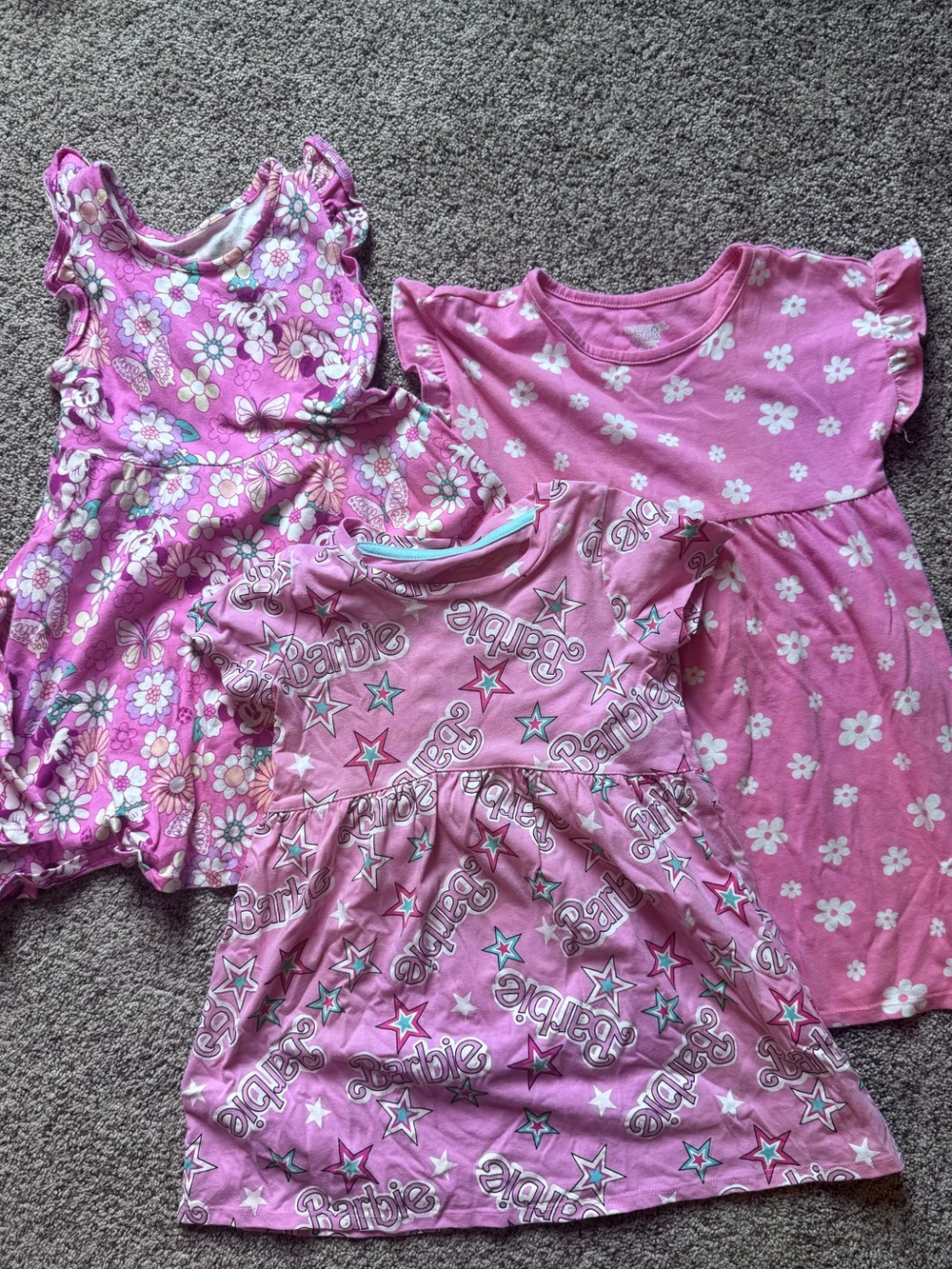 Bundle of 5T Dresses - Pink